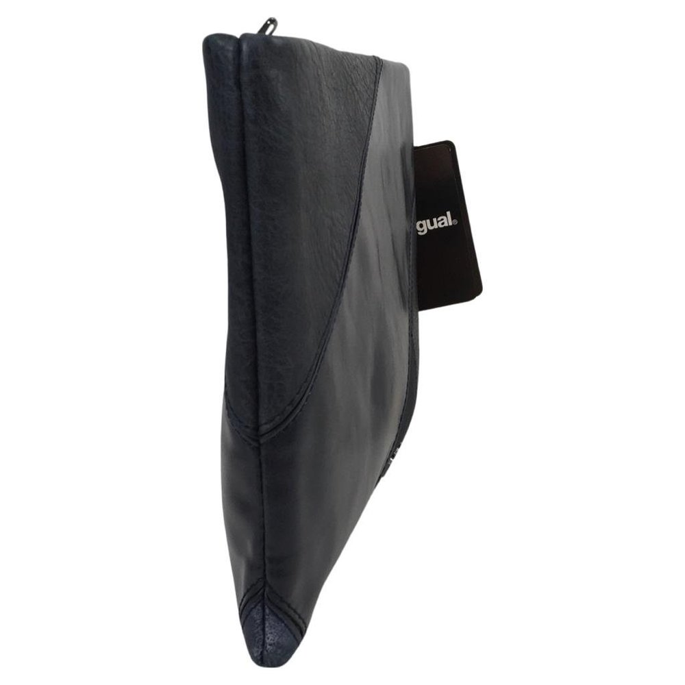 Desigual Woman Pouch Black/ Navy Blue Color Elegant Casual gi4 - Picture 4 of 6